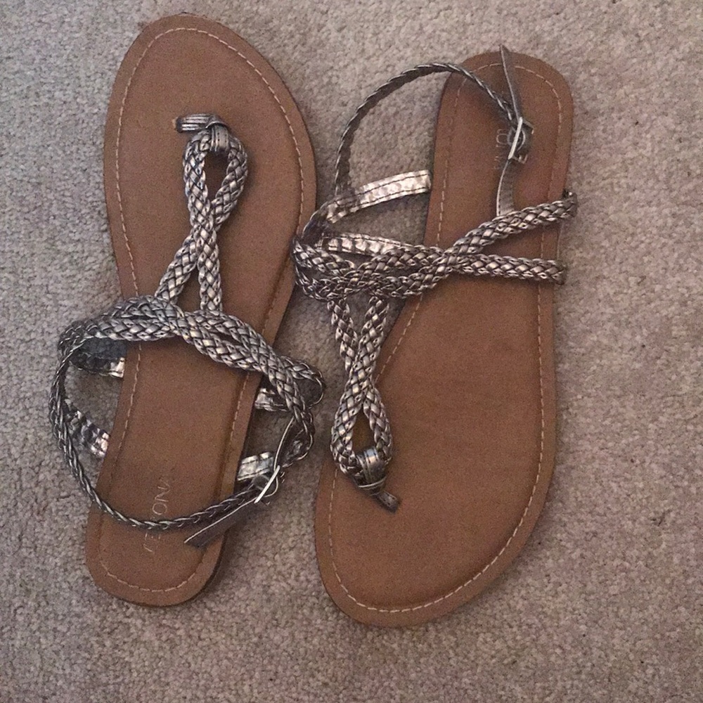 Silver Sandals